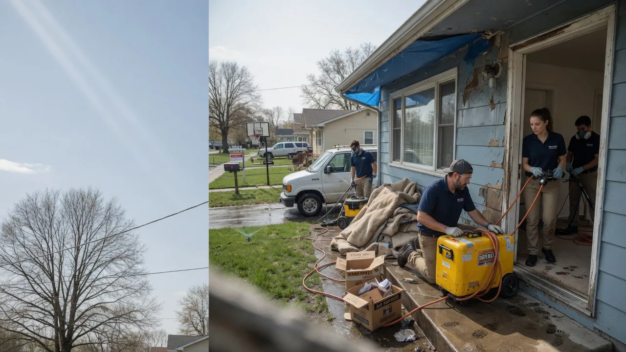 Basement Flood Cleanup in Raymond, OH near me